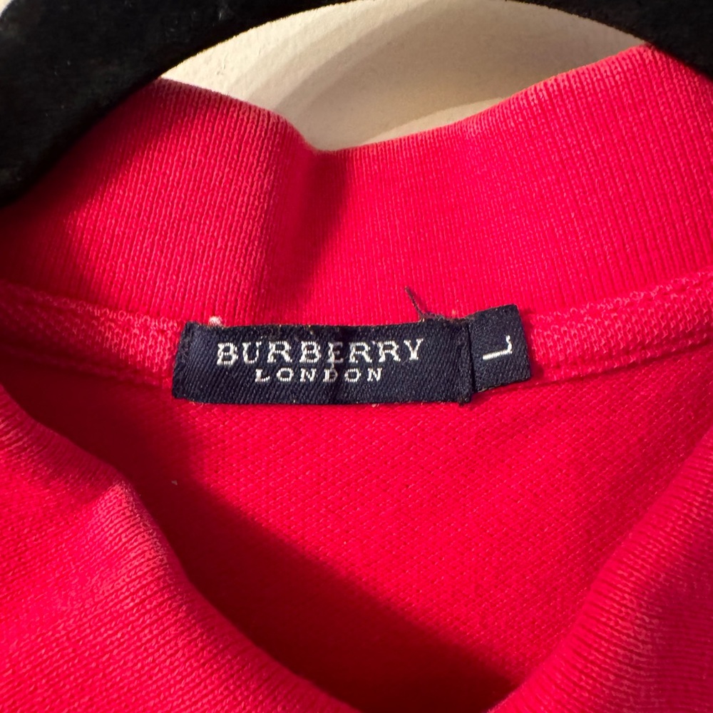 Burberry London Men’s Polo Large - Picture 4 of 7